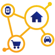 Visa Ready internet of things icon